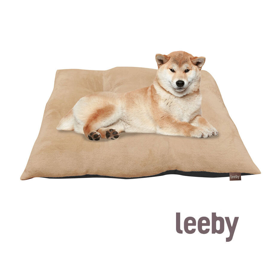 Leeby Cojín Acolchado Beige para perros image number null